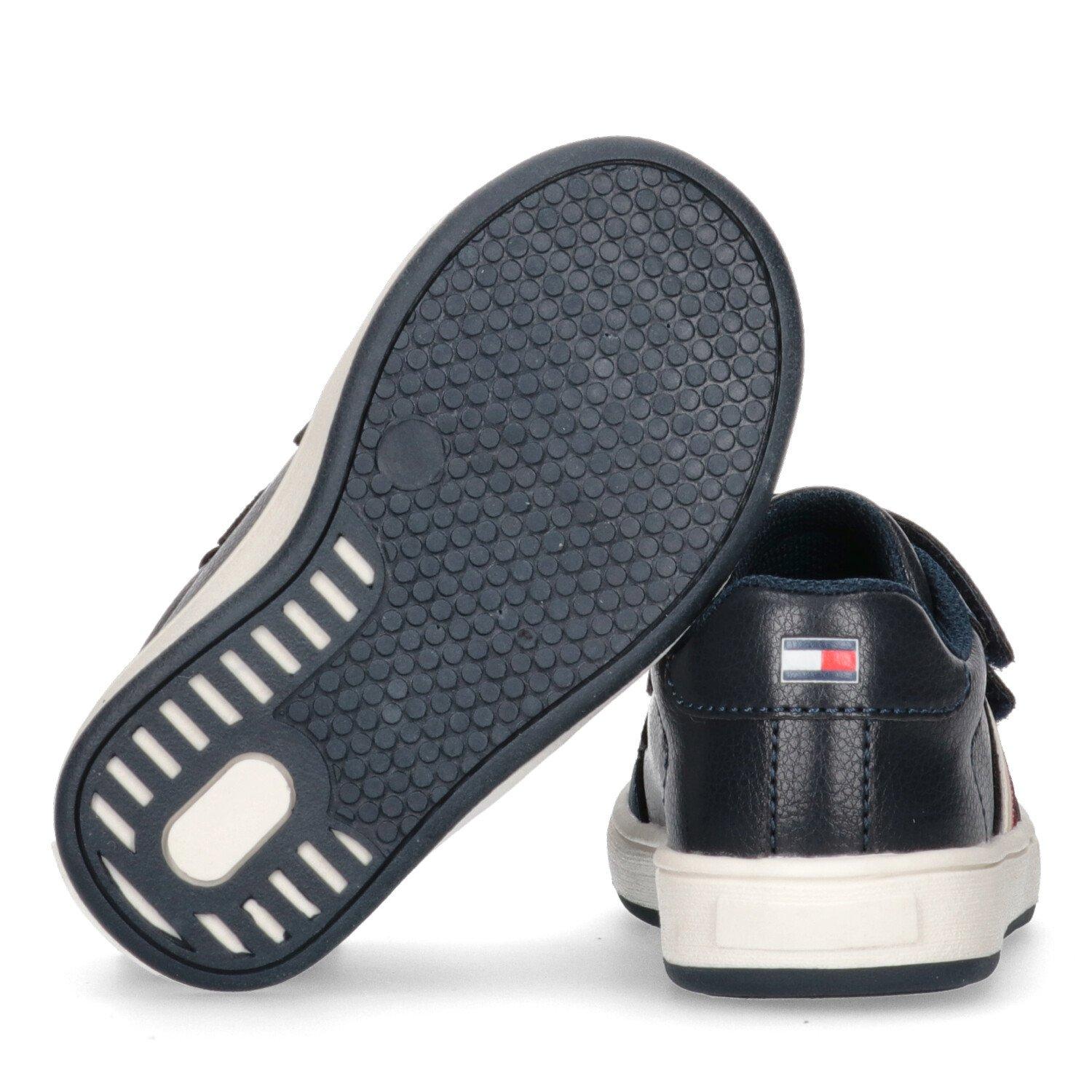 Tommy Hilfiger Flag Hook and Loop Sneakers Infants