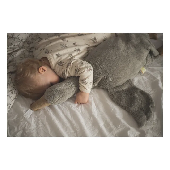 Senger Naturwelt Peluche bouillotte Oie | Gris