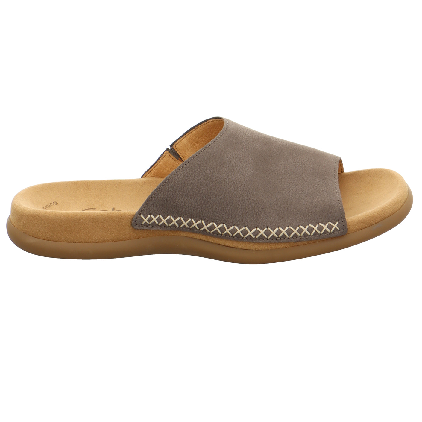 Pantolette grau