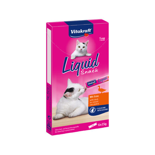 Vitakraft Cat Liquid Snack - Eend