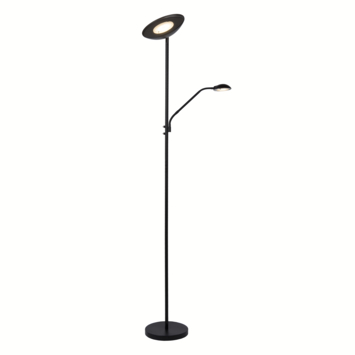 Lucide vloerlamp Zenith zwart