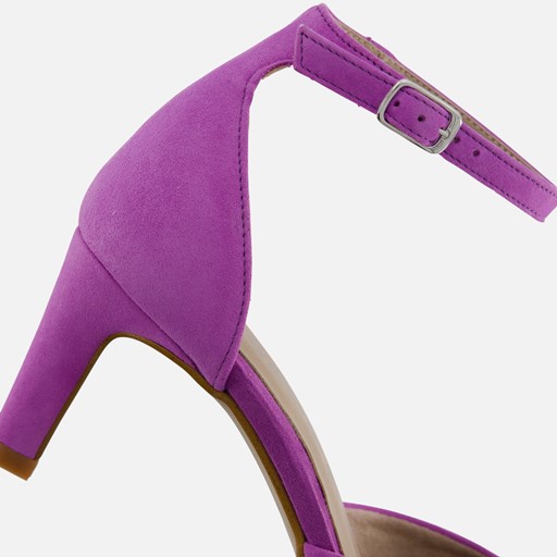 Tamaris Pumps paars Leer