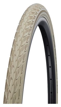 SCHWALBE Pneu Extérieur Delta Cruiser Plus 26 X 1 3/8 Crème Reflexion