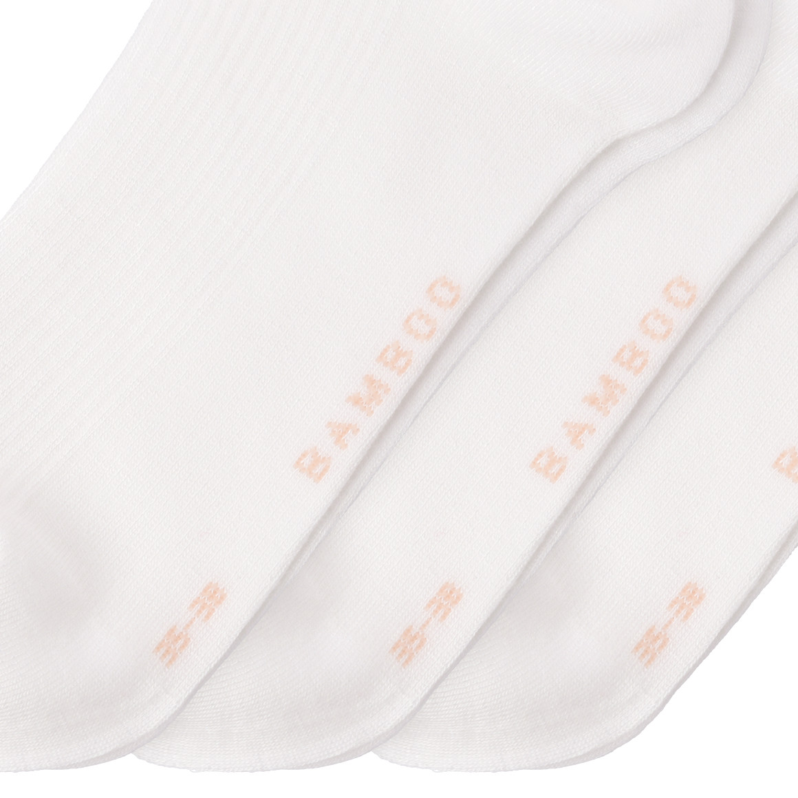 Gina Benotti 3 Paar Damen Sneaker-Socken in unifarben weiss