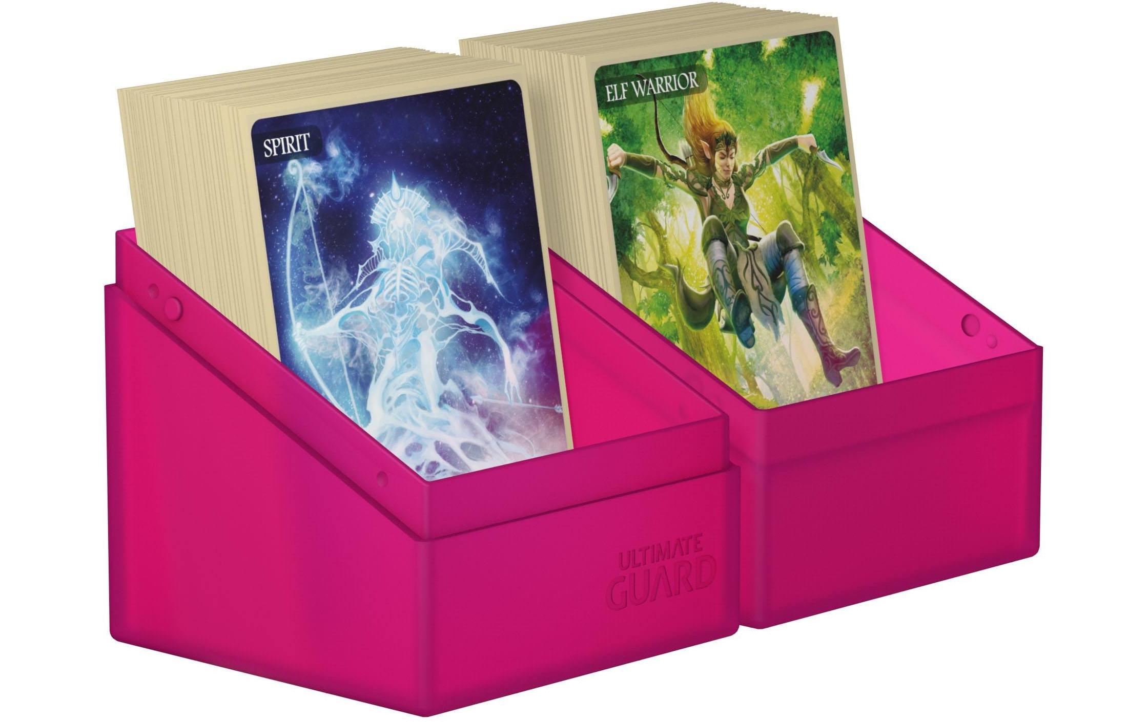 Kartenbox Boulder Deck Case Standardgrösse 100+ RhodoniteHandliche und feste Kartenbox mit Soft-Touch-Oberfläche