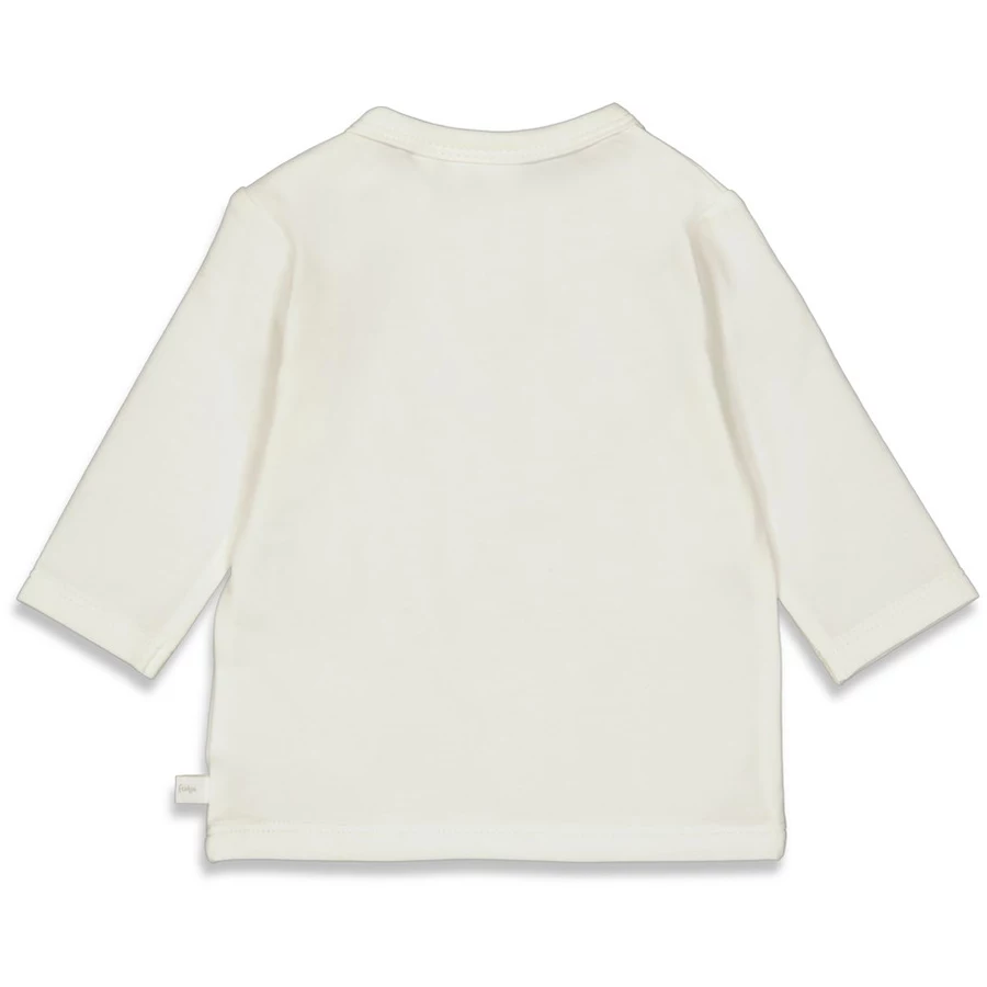 Feetje Langarmshirt Ice Ice Baby Natur