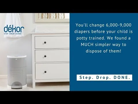 Dekor Poubelle à Couches Dekor Classic