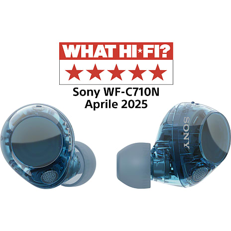 Sony WF-C710N trådløse in-ear høretelefoner - Glass Blue