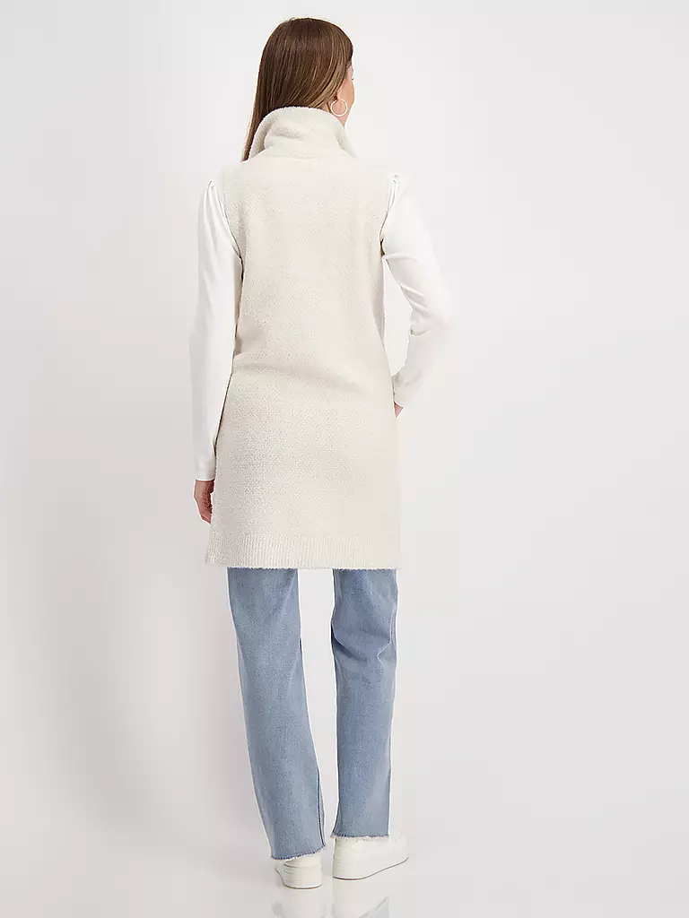 MONARI Strickgilet beige