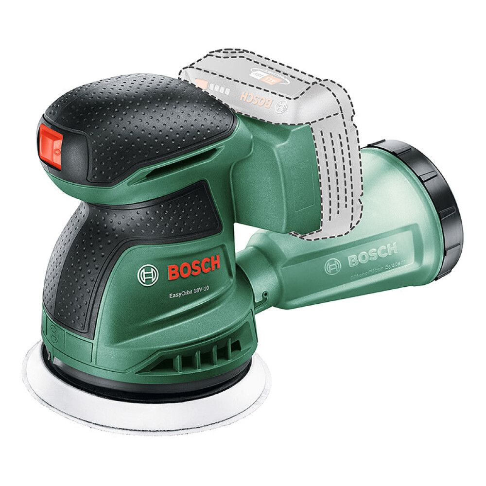 EKSENTERSLIPER BOSCH EASY 18-10 18V UTEN BATTERI