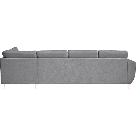 Rom Nordic venstrevendt U-sofa - antracit