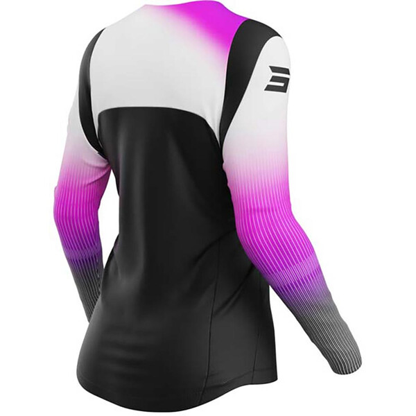 Shot - Maillot femme Contact Hera Noir / Blanc / Rose