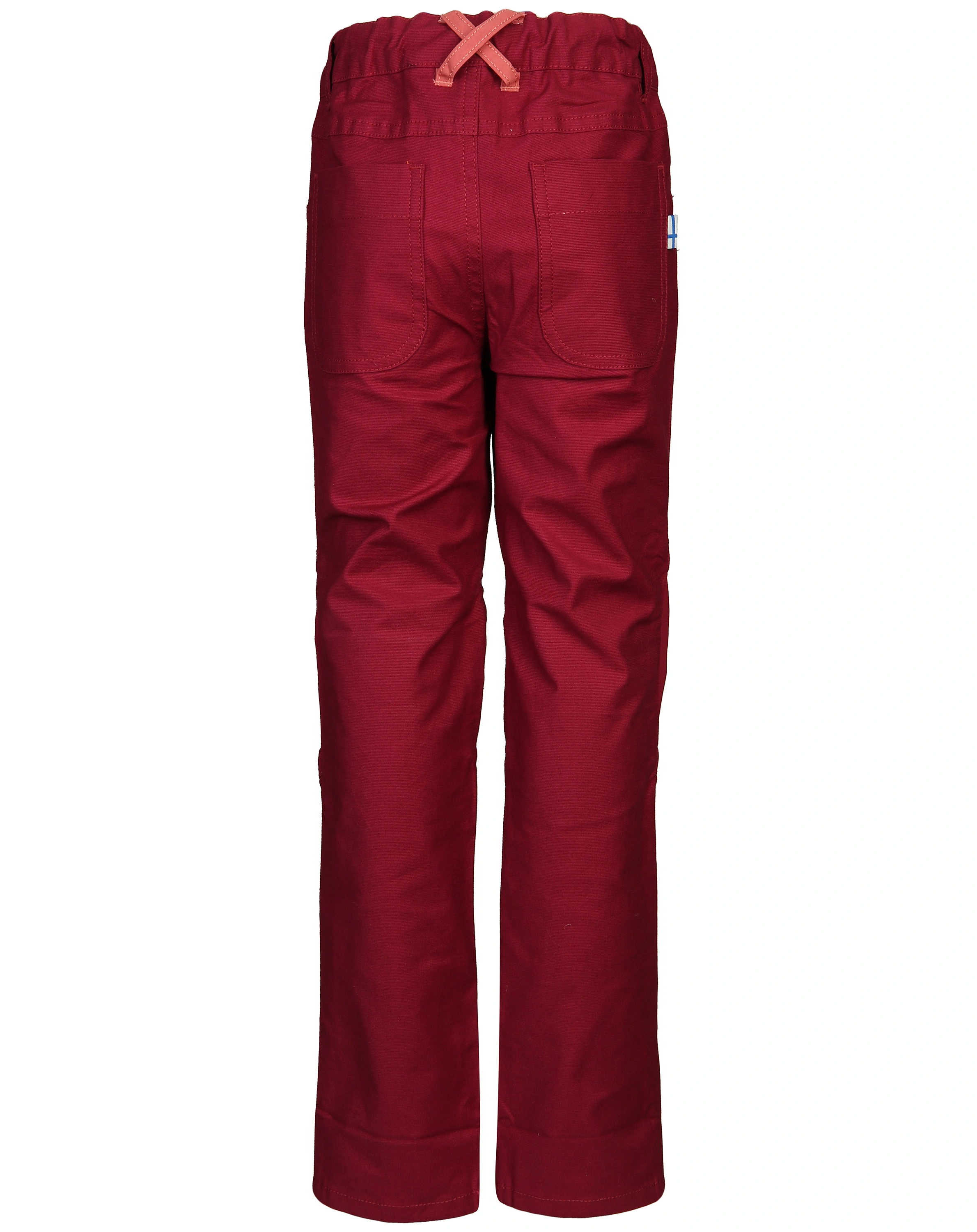 Outdoorhose KUUSI CANVAS in beet red