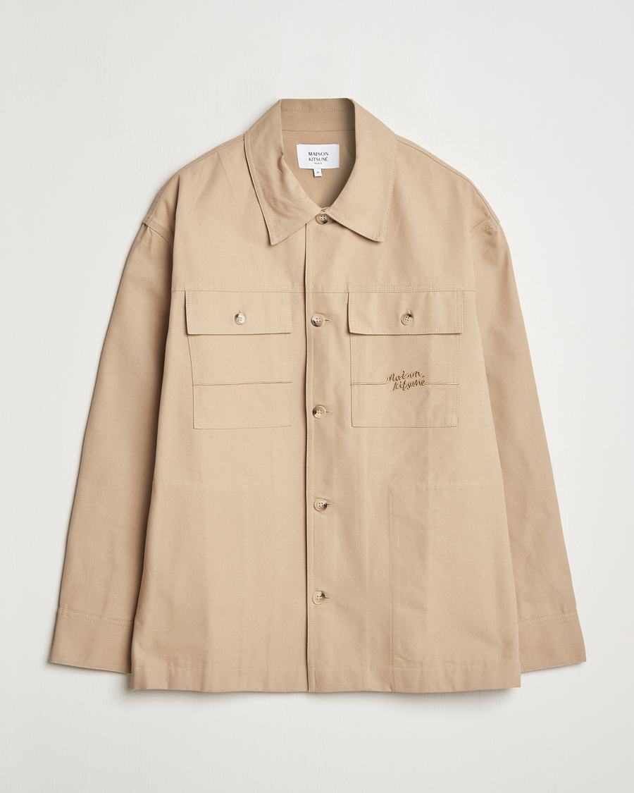 Maison Kitsuné Workwear Overshirt Cork