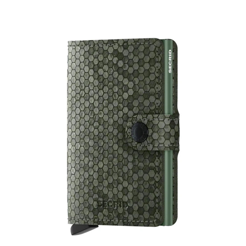 Secrid Mini Wallet Hexagon Green