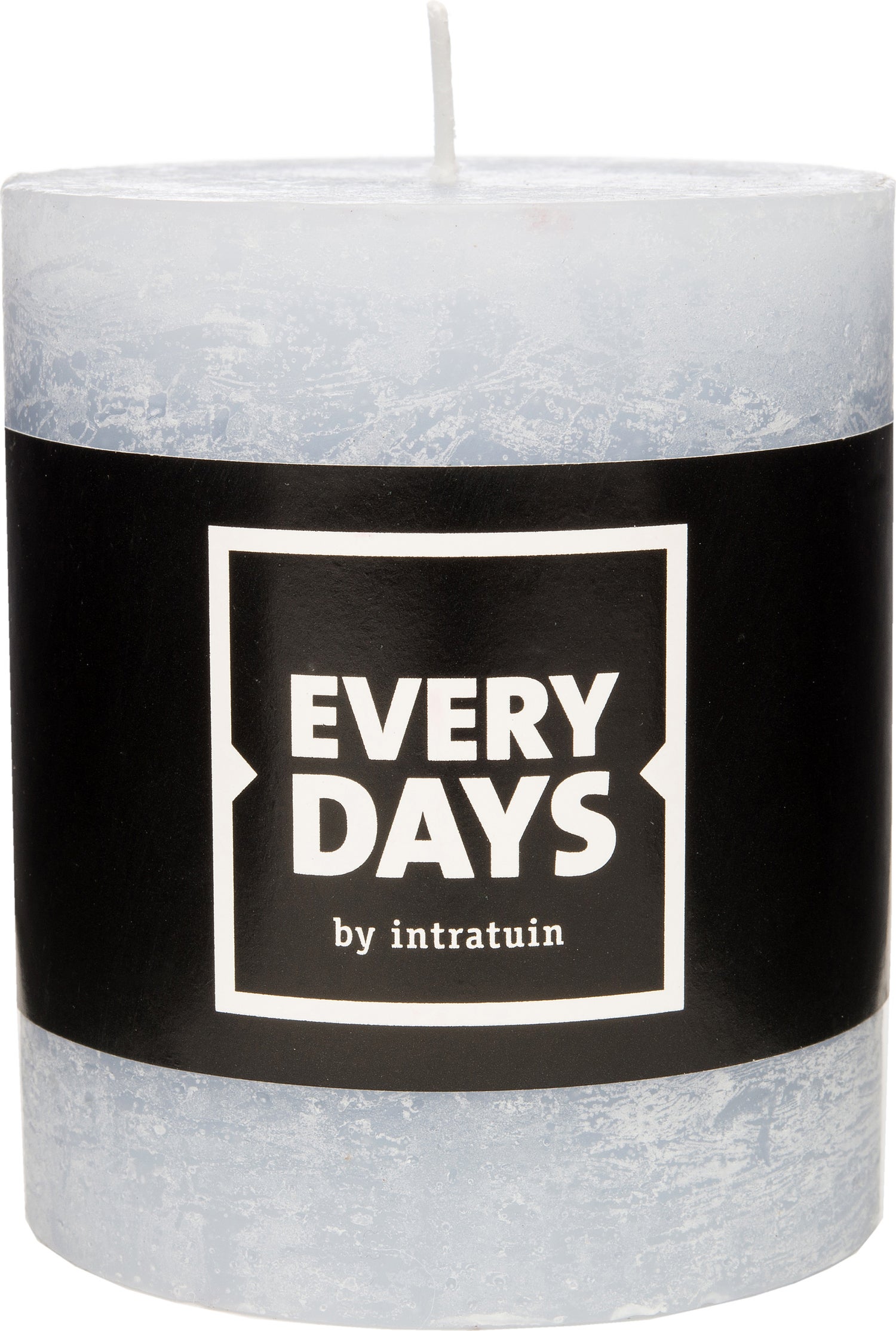 Everydays stompkaars Rustiek licht blauw 30 uur D 7 H 8 cm