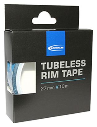 FOND DE JANTE TRANSFORME ROUE VTT CLASSIQUE EN TUBELESS ADHESIF 27mm SCHWALBE (ROULEAU 10m)