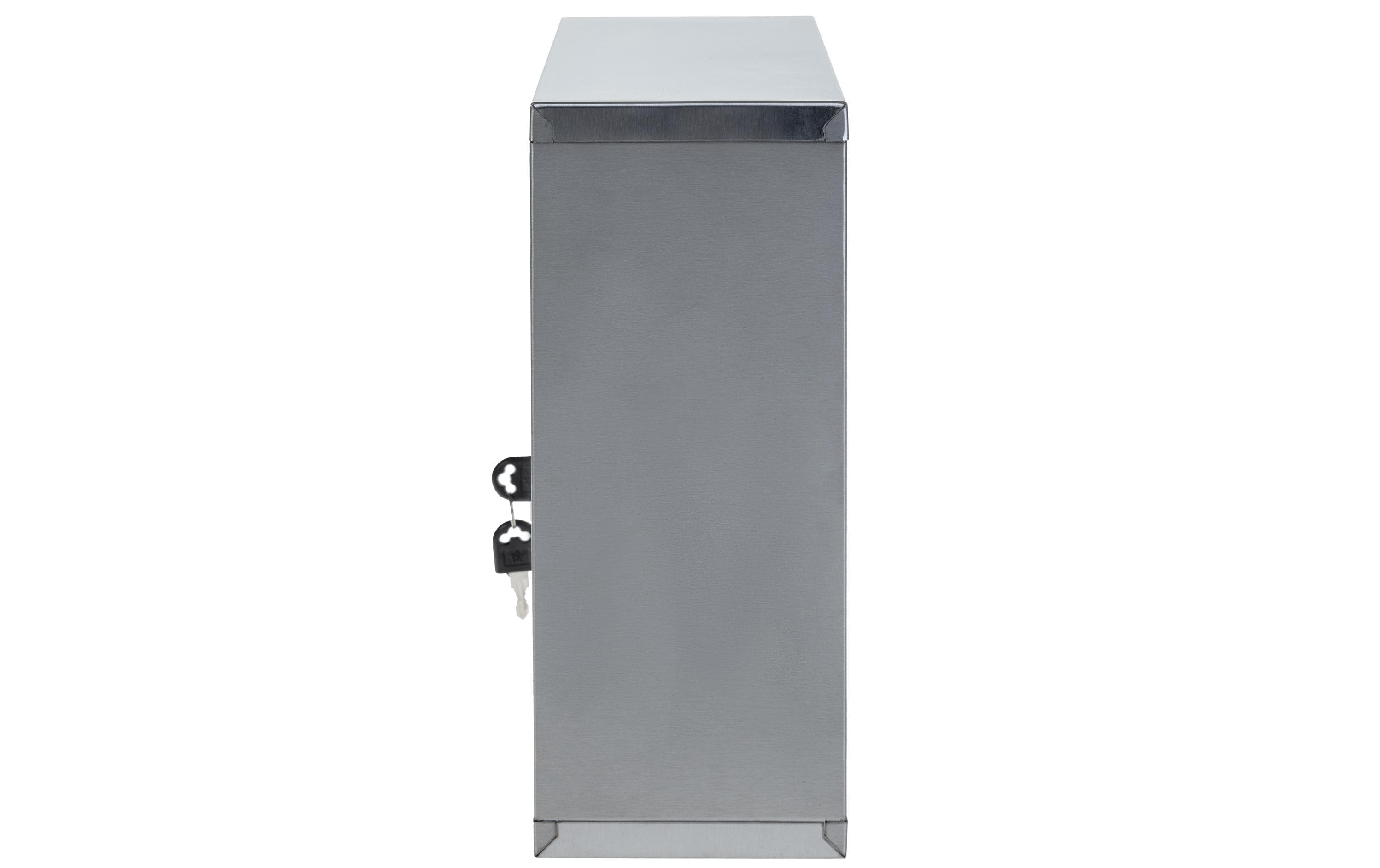 Erste Hilfe Schrank 30 x 30 x 12 cm, EdelstahlMedizinschrank zur Wandmontage