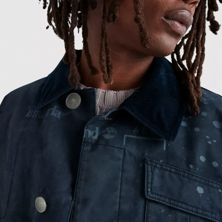 Veste unisexe Timberland x A-COLD-WALL* Chore en bleu marine