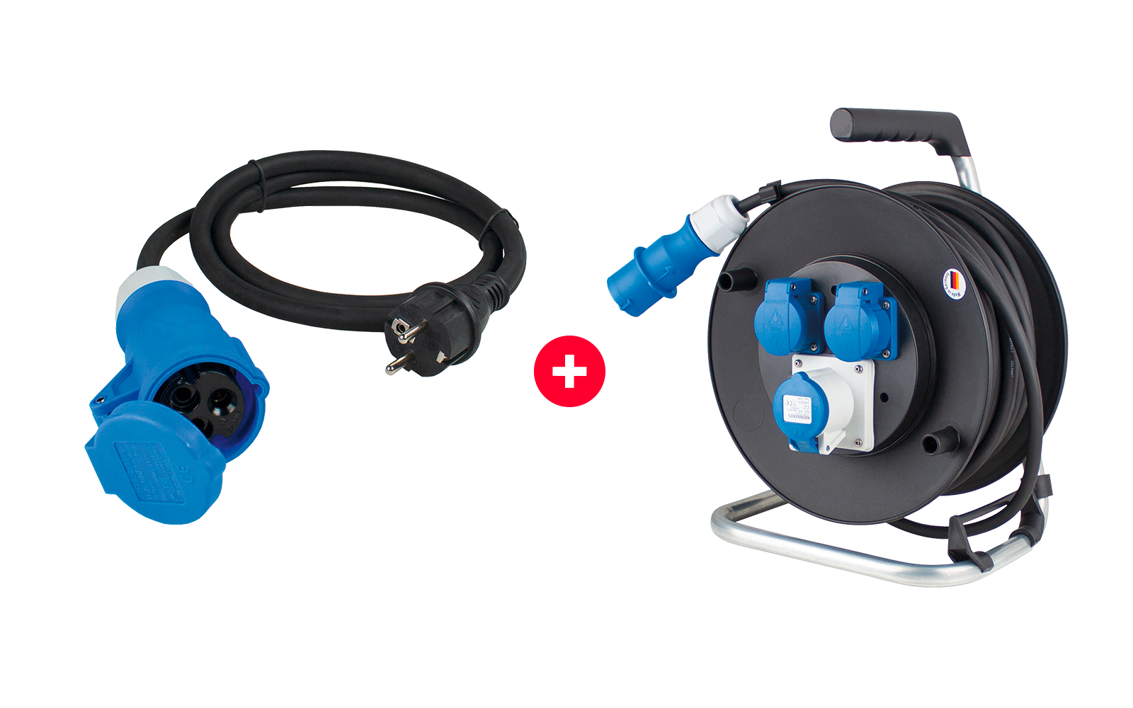 CEE-Kabeltrommel Set