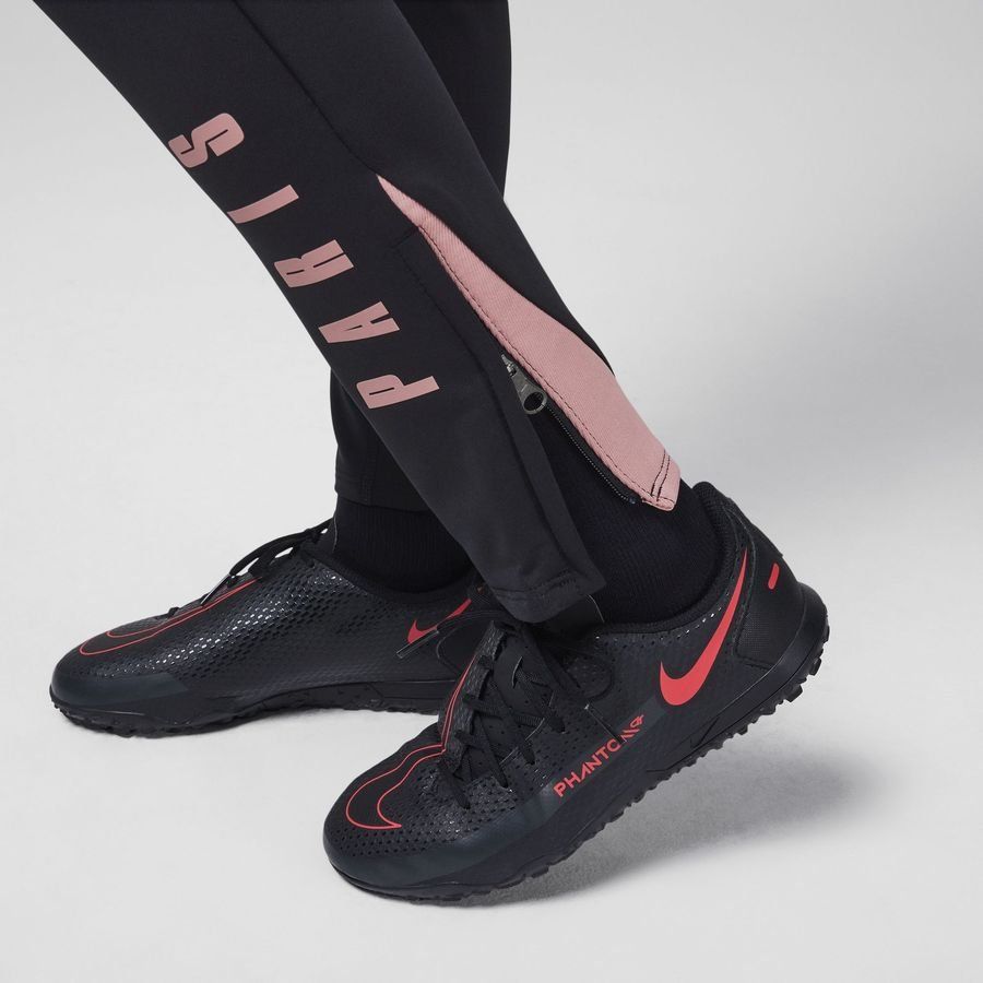 Paris Saint-Germain Bas de Survêtement Dri-FIT Strike 3ème - Noir/Rose Enfant
