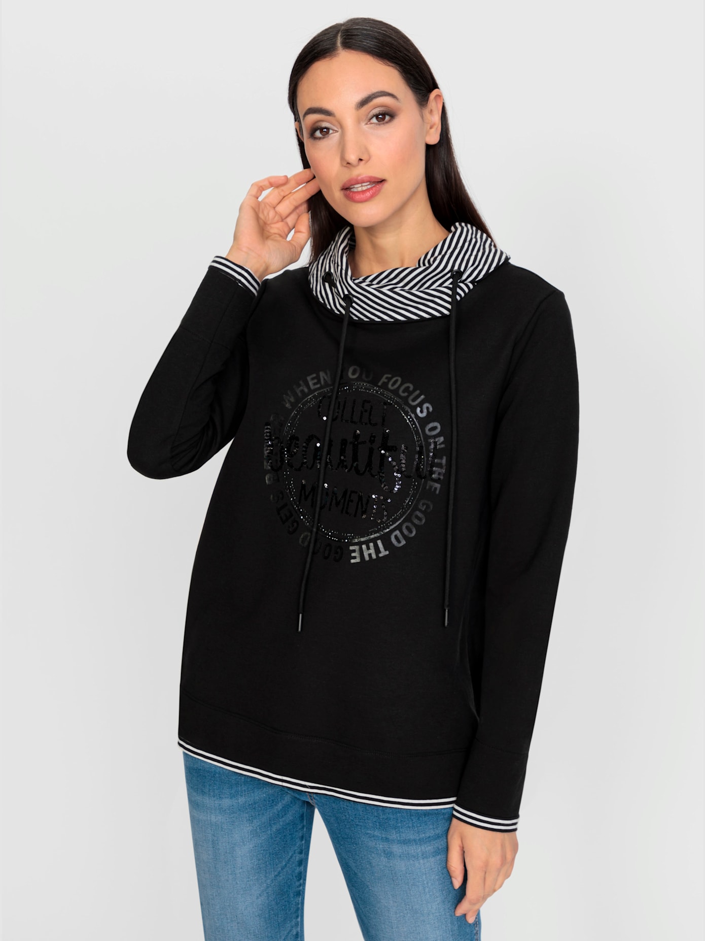T-shirt col tendance
