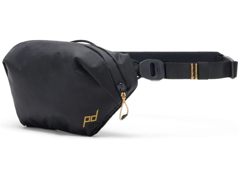 Peak Design Fotorucksack Outdoor Sling 2L – Schwarz Ultraleichte, quer über den Körper getragene Tasche