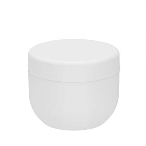 GLOREX leere Creme-Dosen weiß einwandig