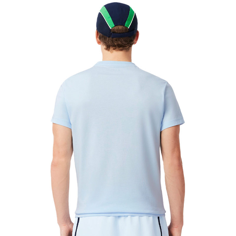 Tee-shirt Lacoste Sport Ultra Dry bleu clair