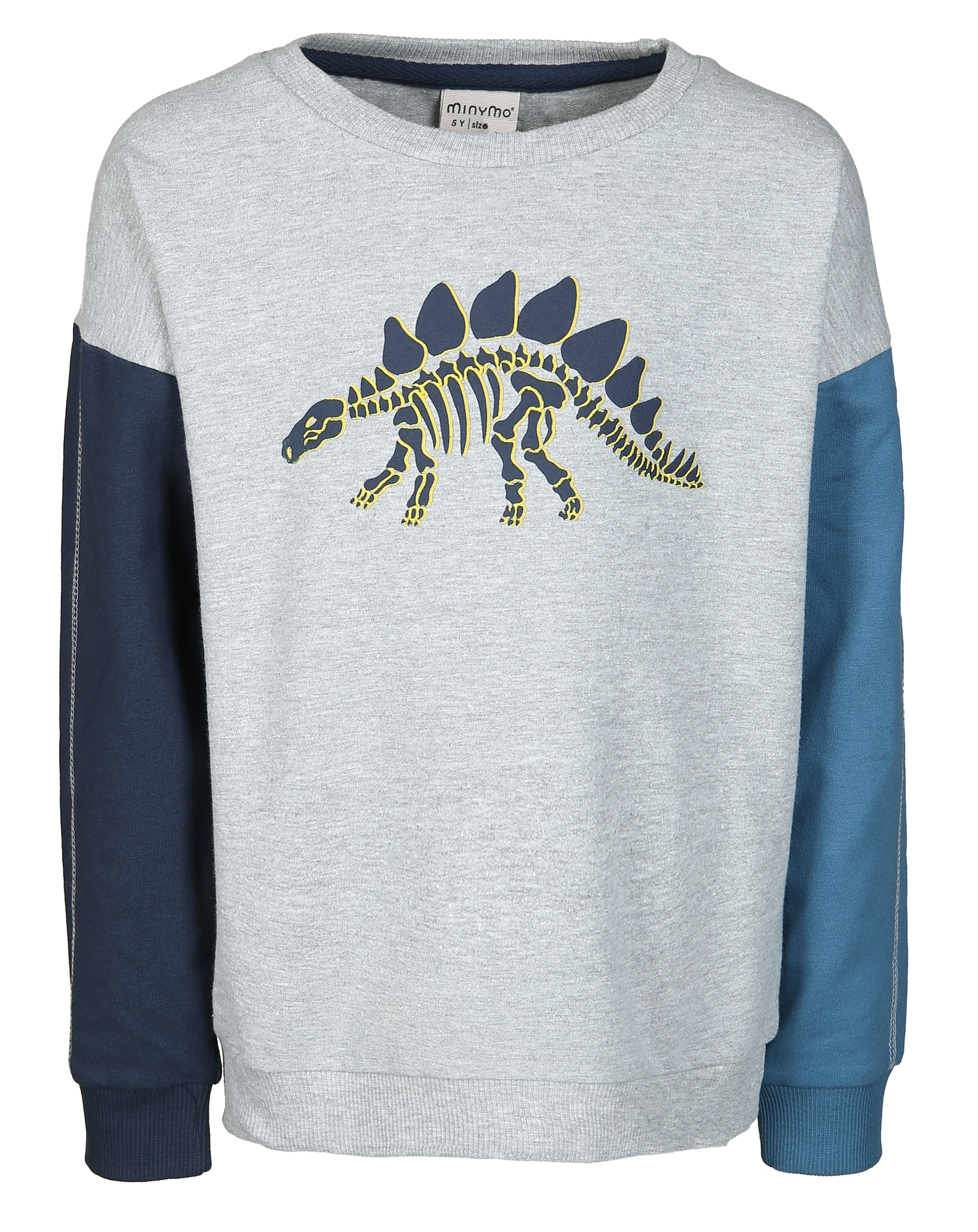 Sweatshirt STEGO BONES in grey melange
