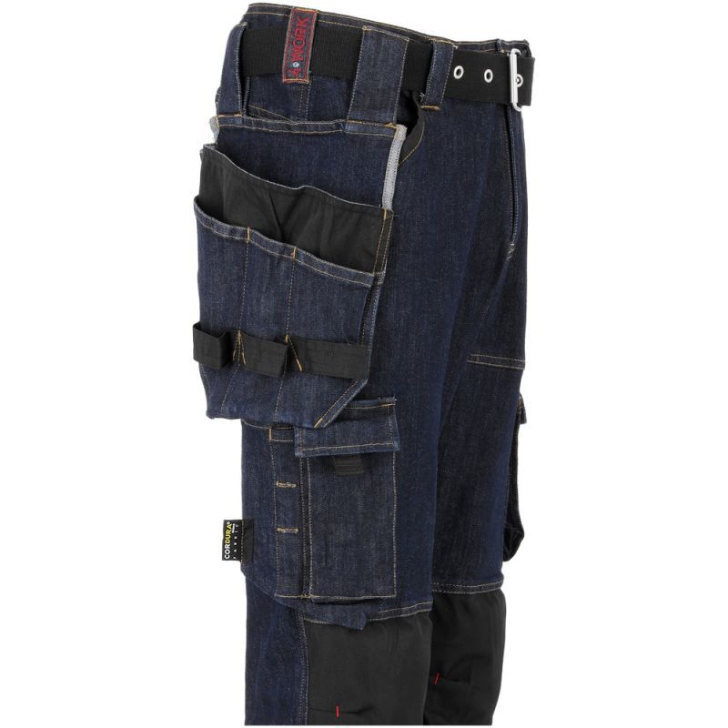 4-Work Nerja - Werkspijkerbroek - Blauw - 30 - 32
