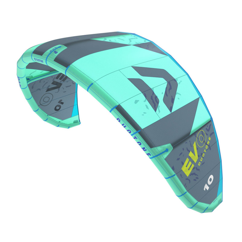 AILE DE KITESURF DUOTONE EVO 2024 MINT/DARK-GREY