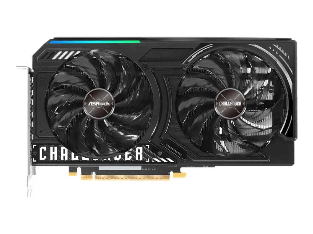 ASRock Challenger - GDDR6-grafikkort - HDMI, 3 x DisplayPort