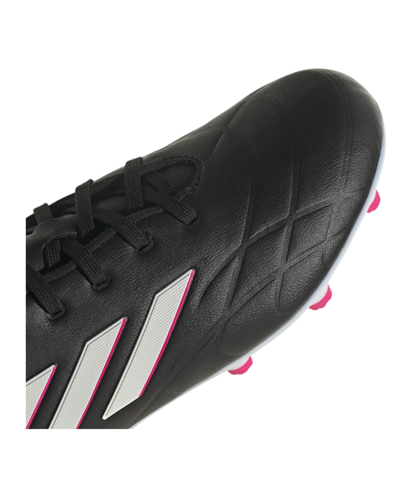 adidas COPA Pure.3 FG Own Your Football Kids Schwarz Weiss Pink