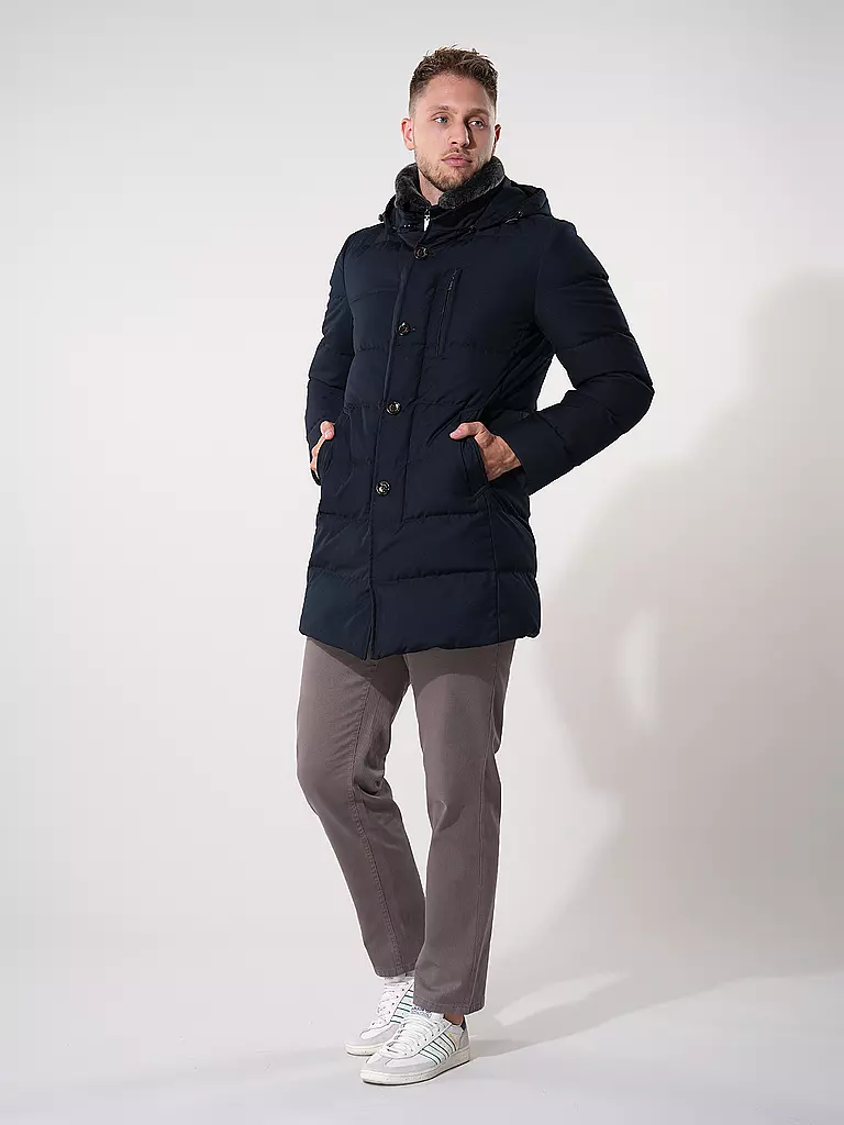 GIMO'S Parka dunkelblau