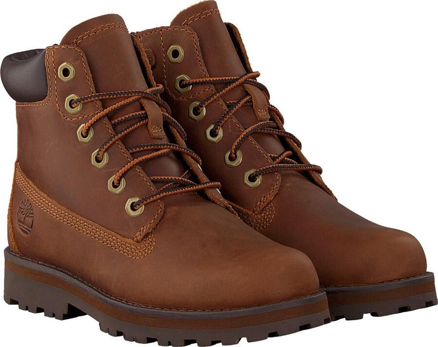 Timberland Courma Kid Traditional 6 Inch Veterboots Laarzen Met Veters Cognac