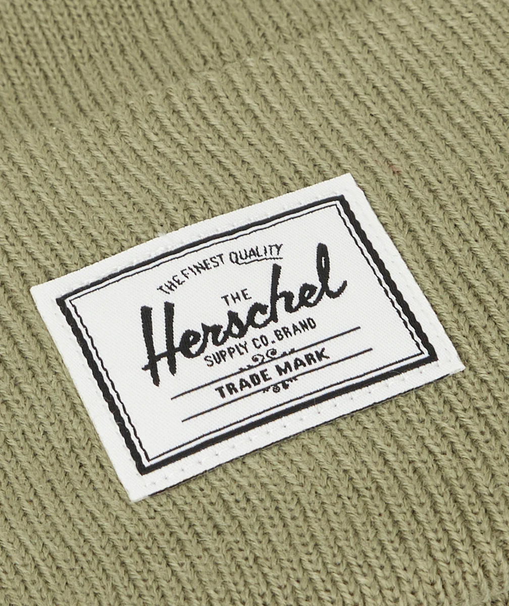 HERSCHELBONNET ADO ELMER BEANIE EN MAILLE KAKI