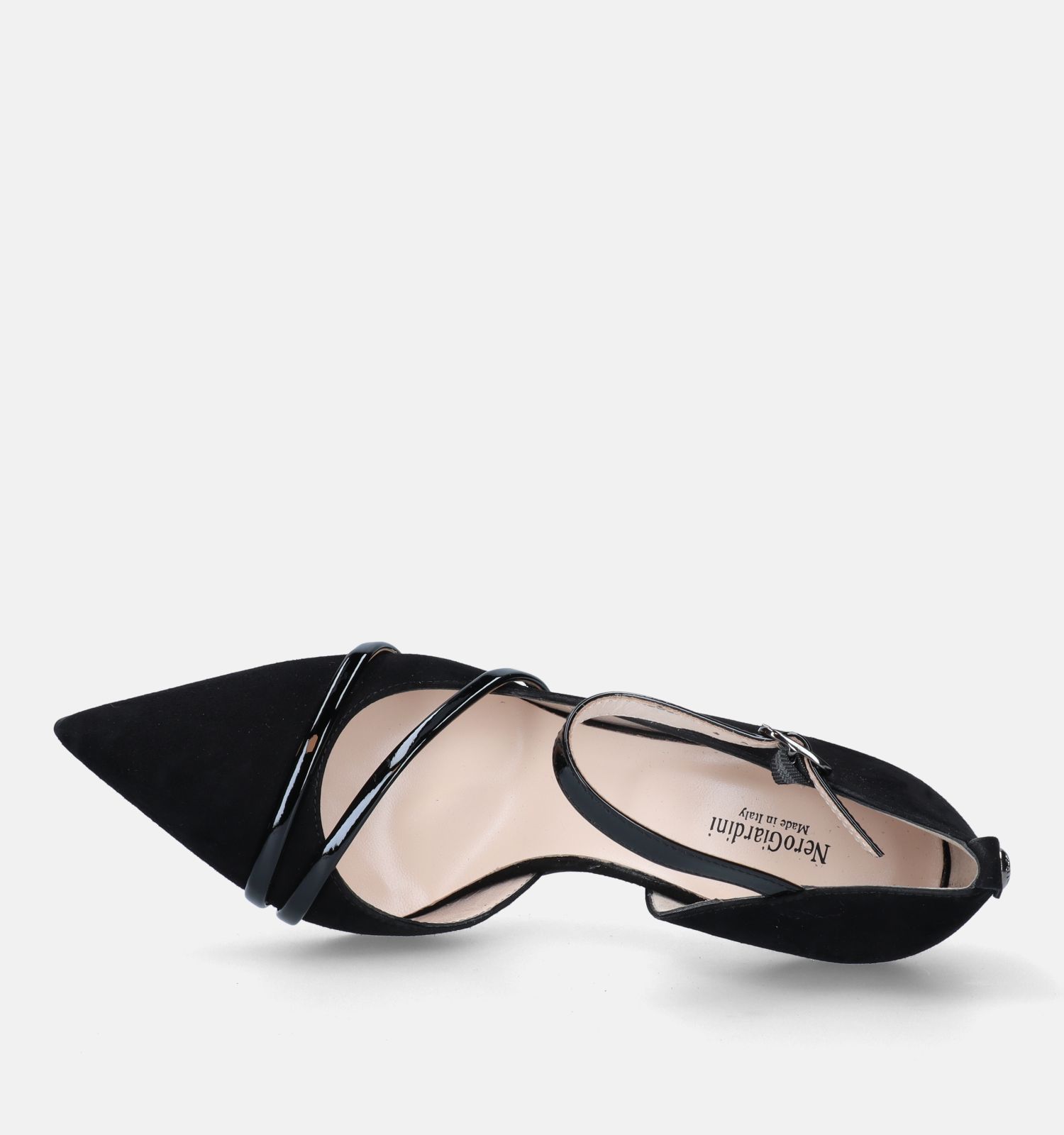Pumps met bandje zwart