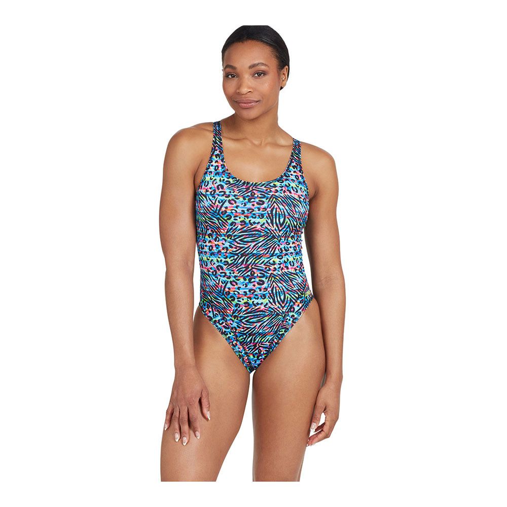 Zoggs MASTERBACK - Maillot de bain 1 pièce Femme namibia print