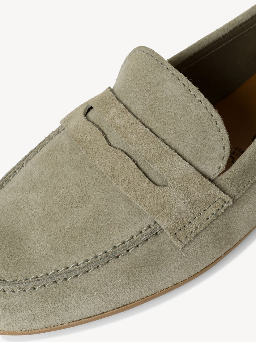 Leren Mocassin - groen