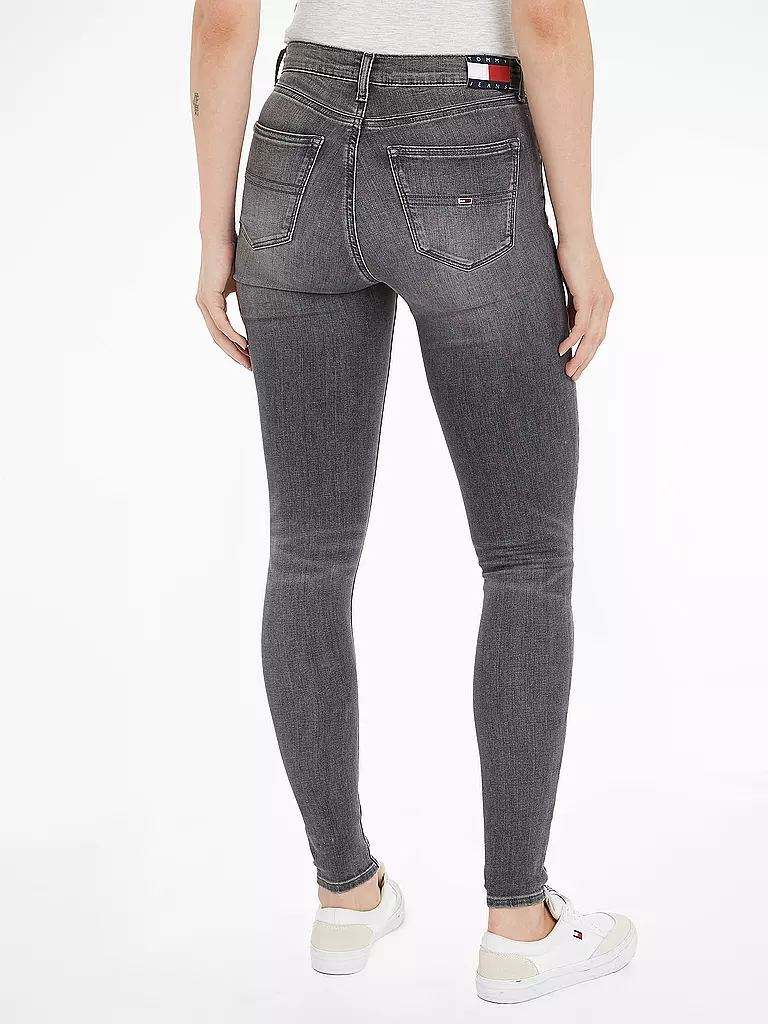 TOMMY JEANS Jeans Skinny Fit NORA  grau