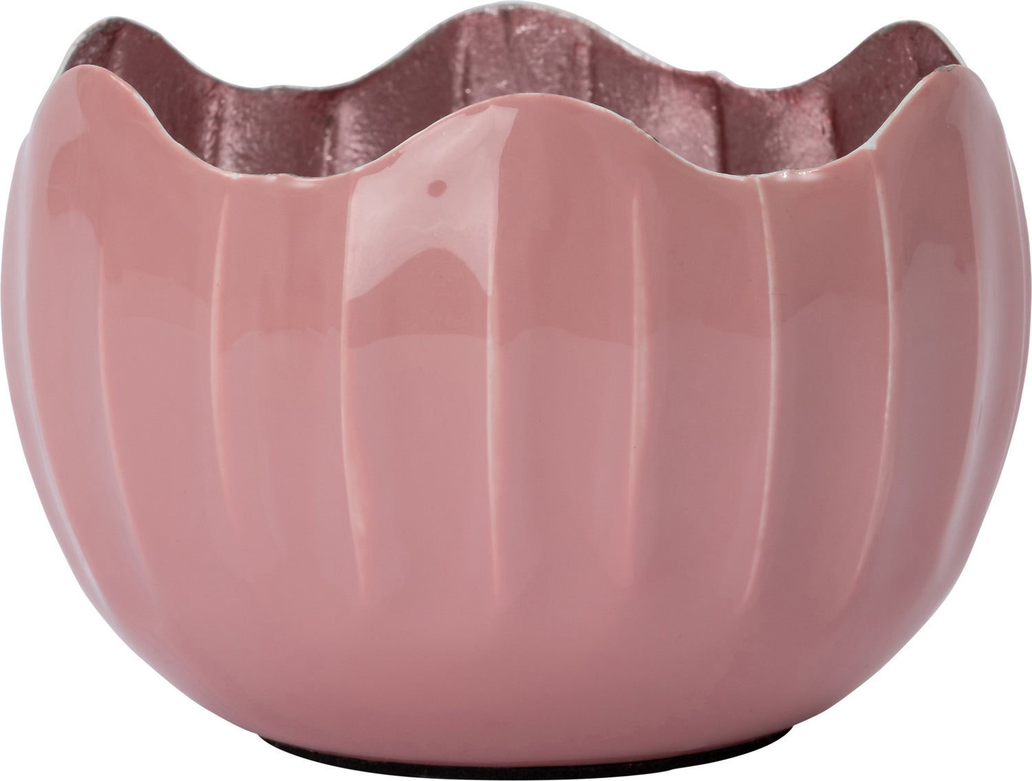 Intratuin kandelaar Sten roze D 10 H 7 cm
