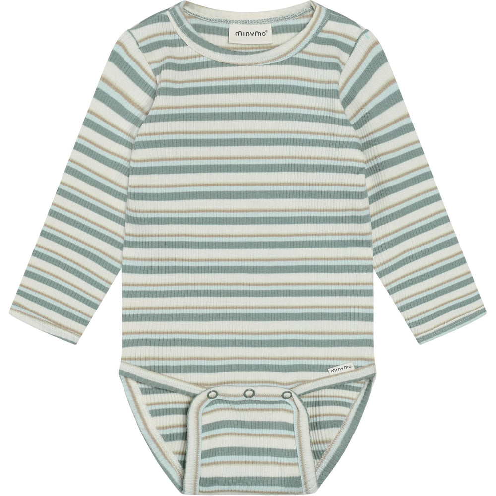 Køb Minymo Lily Pad Body Ls Y/D Rib