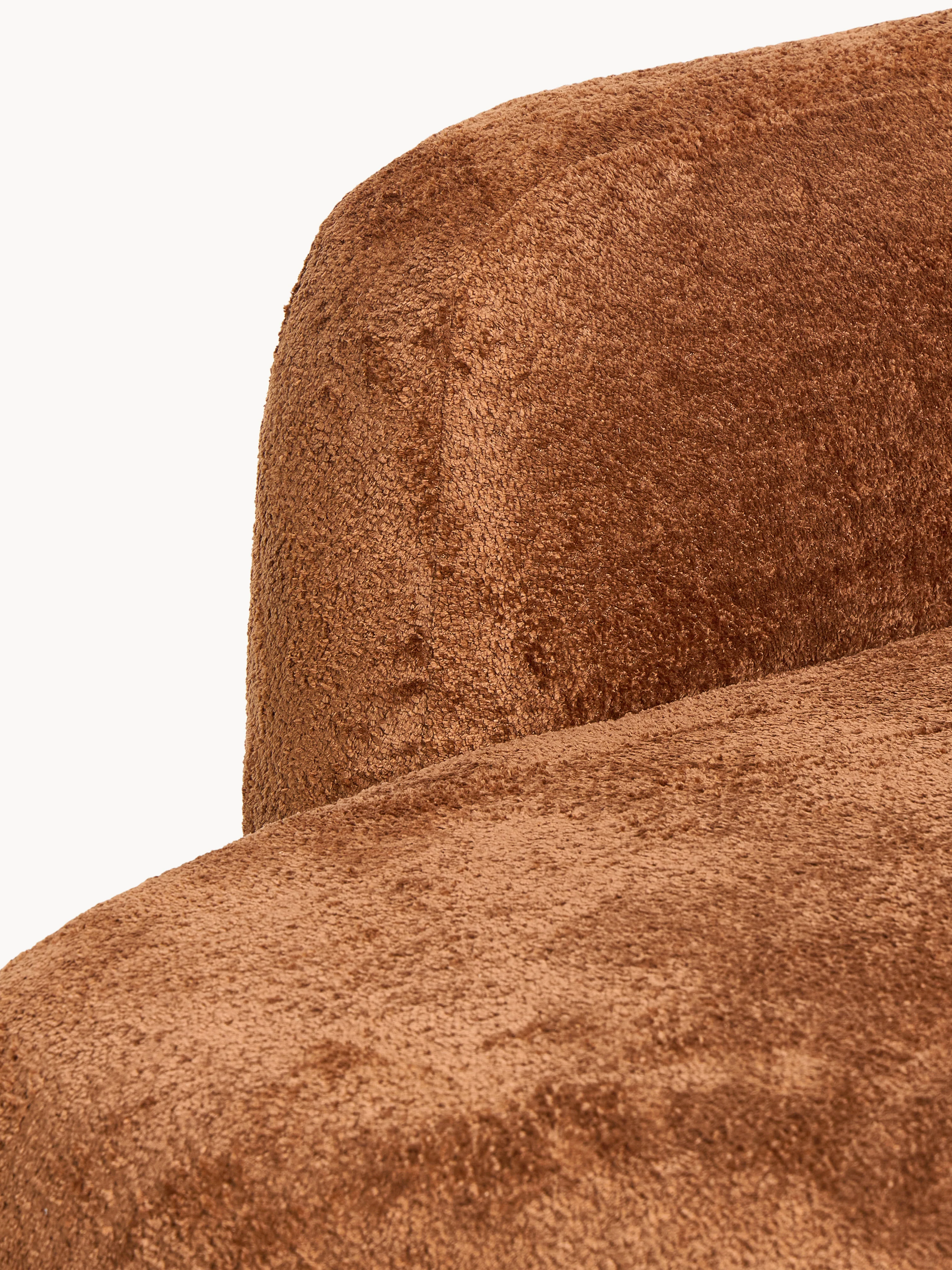 Teddy bouclé bank Wolke (2-zits) met chaise longue