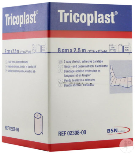 Bsn Medical Tricoplast 8cm x 2,5m 1 Pièce (0230800)