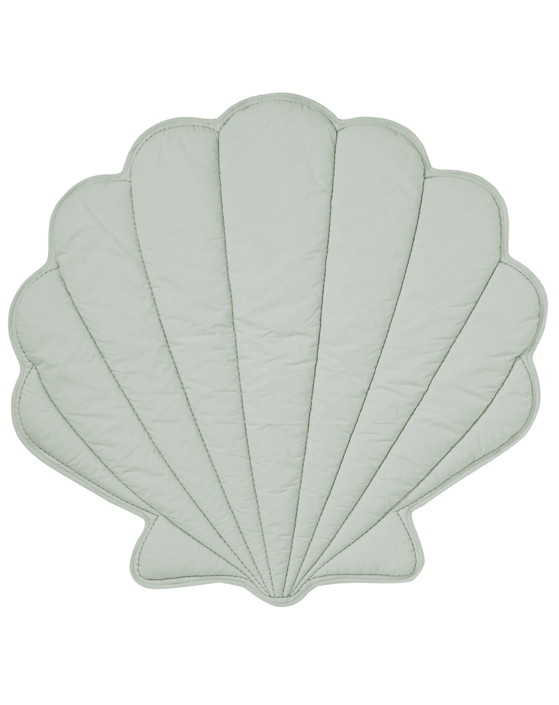 Krabbeldecke MUSCHEL (90x100) in dusty green