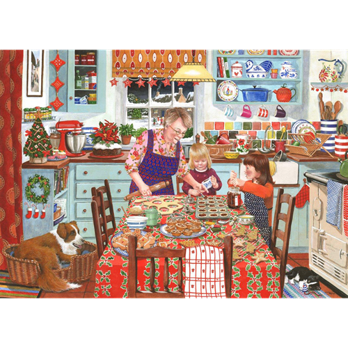 Fantaisie festive big 500pc puzzle