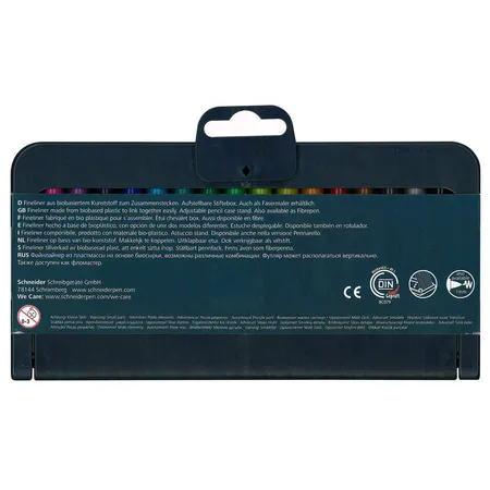 Schneider Fineliner Link-It, 0,4 mm, 16er-Stiftebox