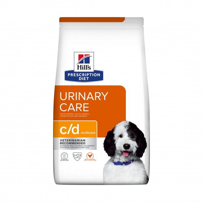 HILL'S Prescription Diet c/d Urinary Care Multicare au Poulet - Croquettes pour chien
