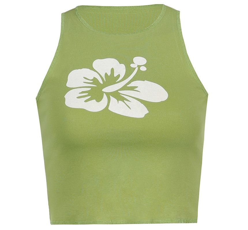 Sosana - Tanktop met bloemenprint